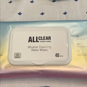 Korean Skincare face shop cleansing wipes - 40 Count NEW